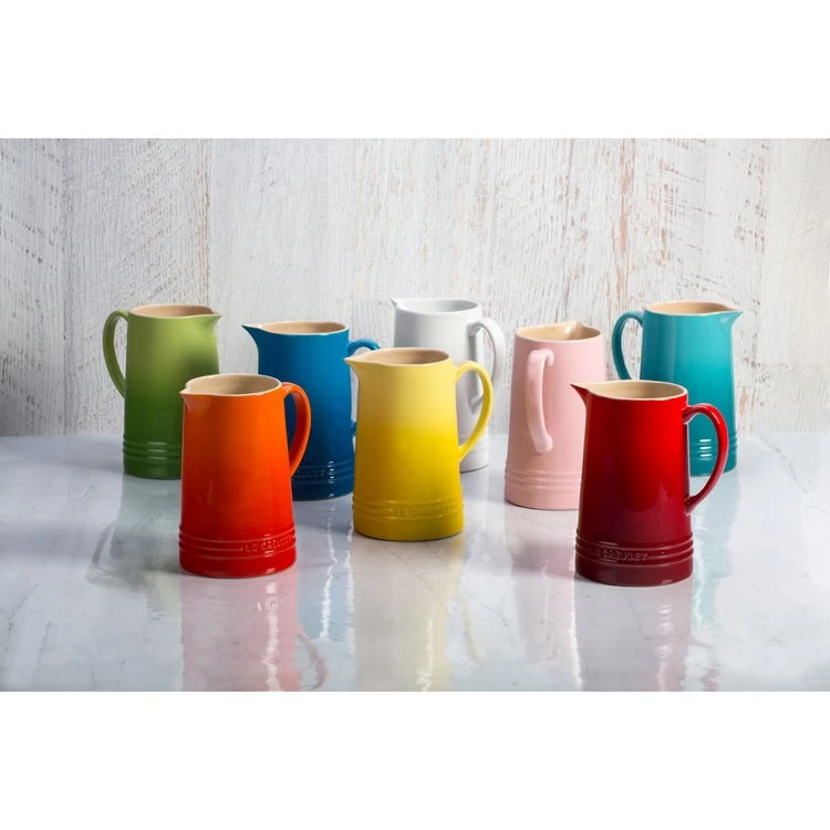 Le Creuset 1.6-Quart Stoneware Pitcher - White - Image 3