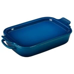 Le Creuset 2.75-Quart Stoneware Rectangular Dish With Platter Lid - Marseille