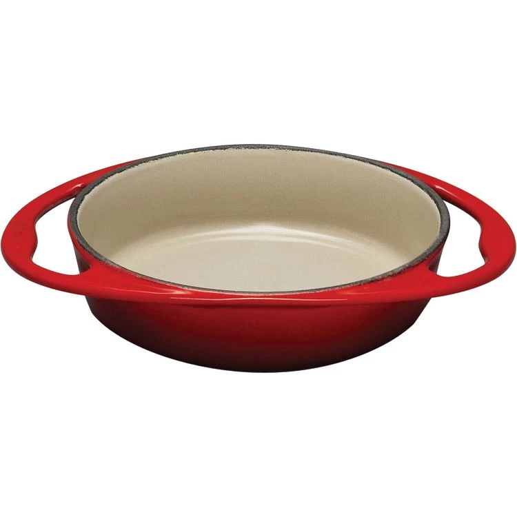 Le Creuset Heritage 2-Quart Cast Iron Tart Tartin Dish - Cerise