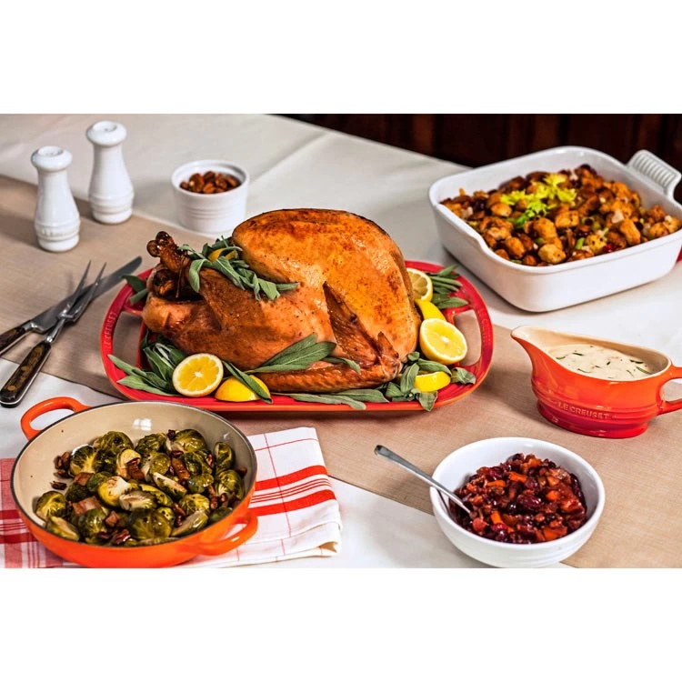 Le Creuset Heritage 3-Quart Stoneware Square Dish - White - Image 2