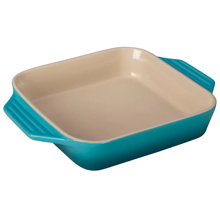 Le Creuset 2.2-Quart (9.5") Stoneware Square Dish - Caribbean