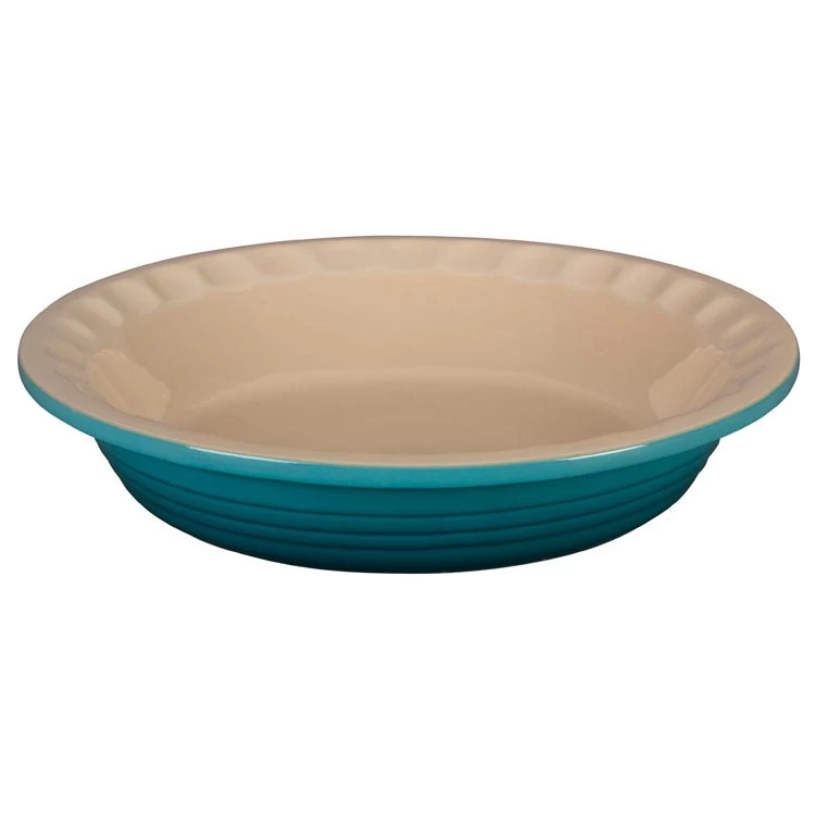 Le Creuset Heritage Stoneware Pie Dish - Caribbean
