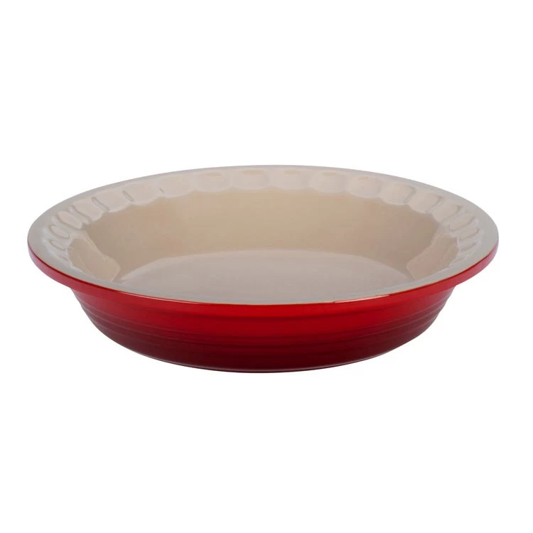 Le Creuset Heritage Stoneware Pie Dish - Cerise