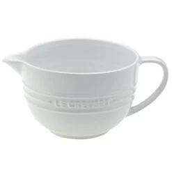Le Creuset 2-Quart Stoneware Batter Bowl - White
