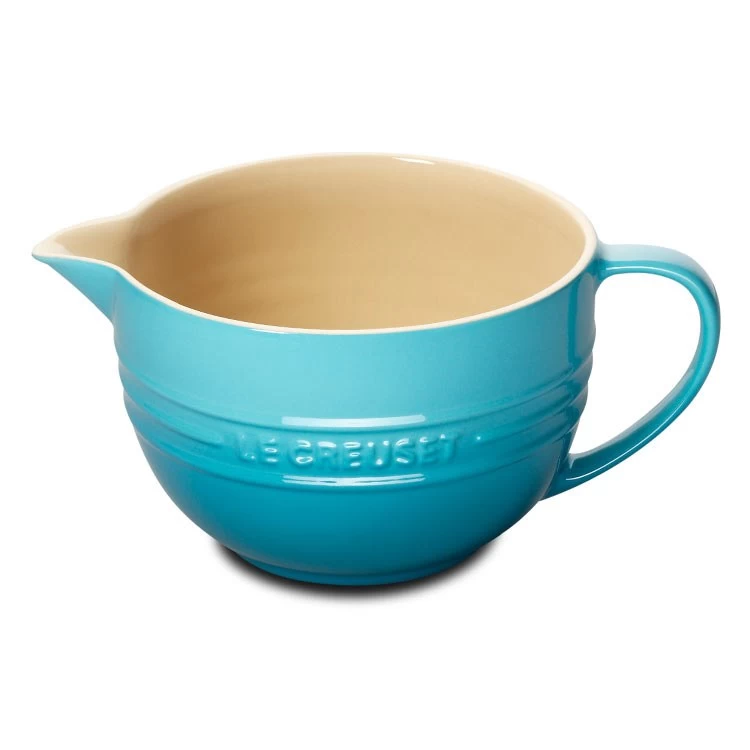 Le Creuset 2-Quart Stoneware Batter Bowl - Caribbean