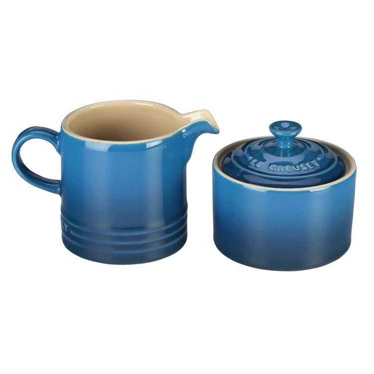 Le Creuset Stoneware Cream And Sugar Set - Marseille