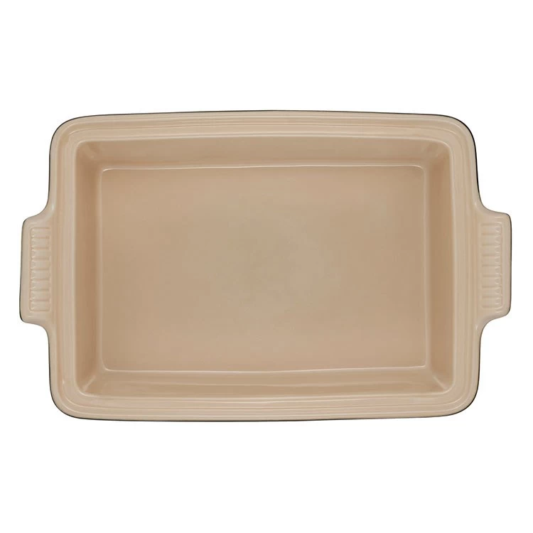 Le Creuset Heritage 4-Quart Stoneware Covered Rectangular Casserole - Licorice - Image 4