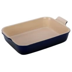 Le Creuset Heritage 4-Quart Stoneware Rectangular Dish - Indigo