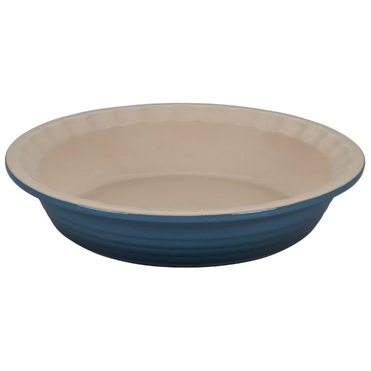 Le Creuset Heritage Stoneware Pie Dish - Deep Teal