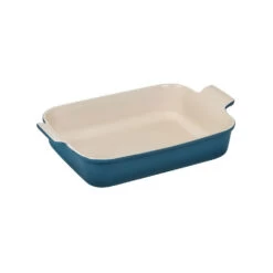 Le Creuset Heritage 4-Quart Stoneware Rectangular Dish - Deep Teal