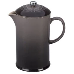 Le Creuset 34 Oz Stoneware French Press - Oyster