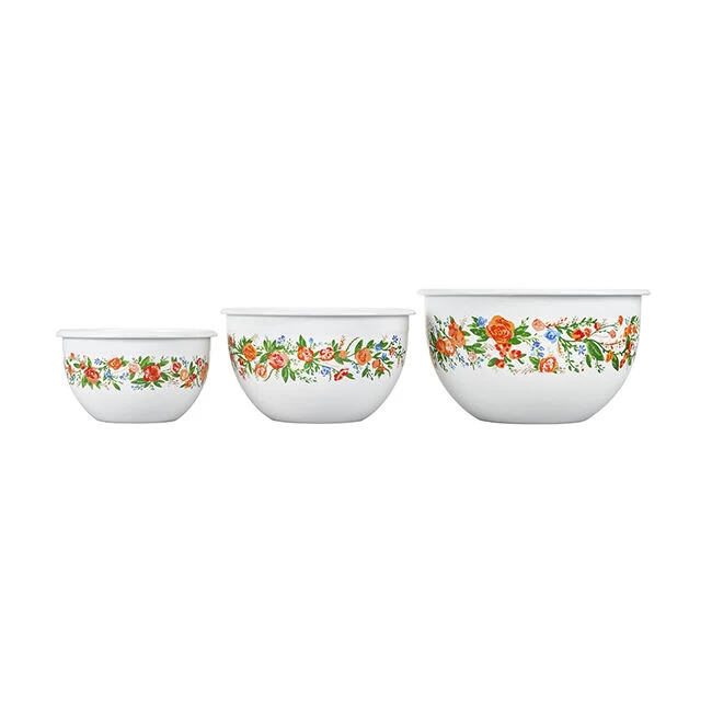 Le Creuset Springtime Serving Bowls, Set Of 3 - Image 3