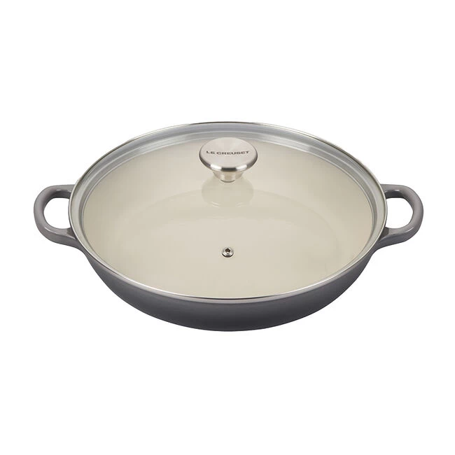 Le Creuset Traditional Braiser With Glass Lid - Image 4