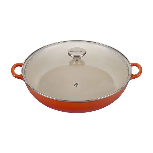 Le Creuset Traditional Braiser With Glass Lid - Image 5