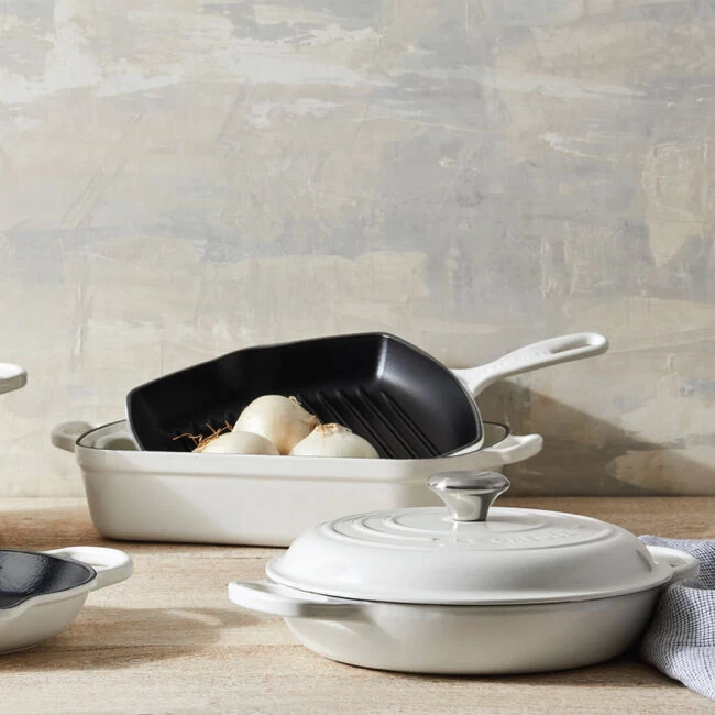 Le Creuset Signature Enameled Cast Iron 7-Piece Cookware Set - Image 5
