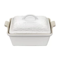 Le Creuset Olive Branch Collection Heritage Square Casserole