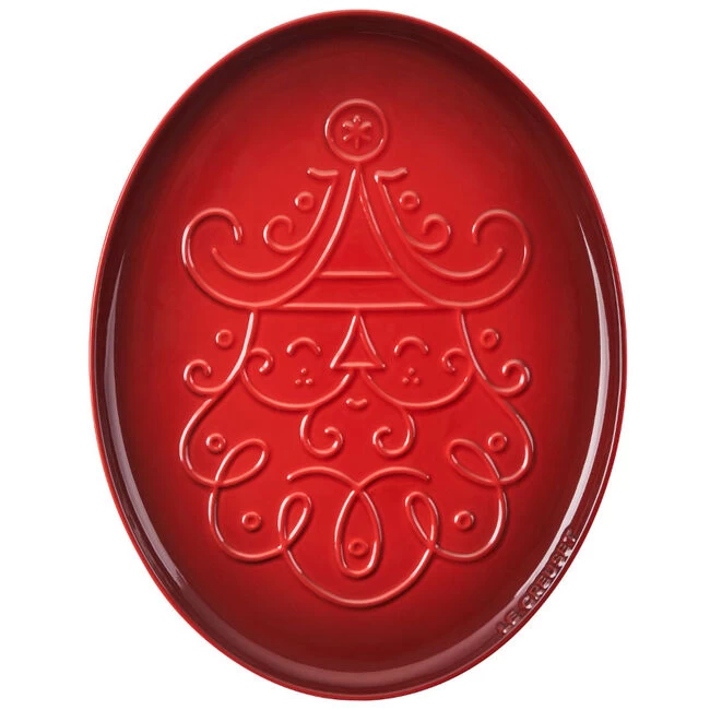 Le Creuset Noël Collection Santa Claus Platter