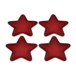 Le Creuset Star Plates, Set Of 4