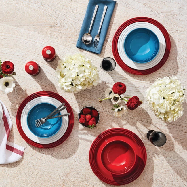 Le Creuset Vancouver Dinner Plates, Set Of 4 - Image 8