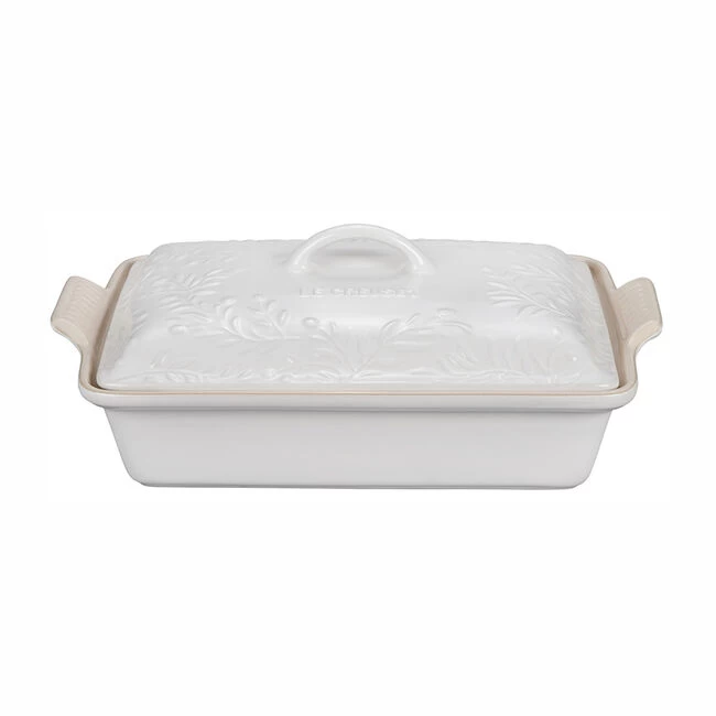 Le Creuset Olive Branch Collection Heritage Rectangular Casserole - Image 5