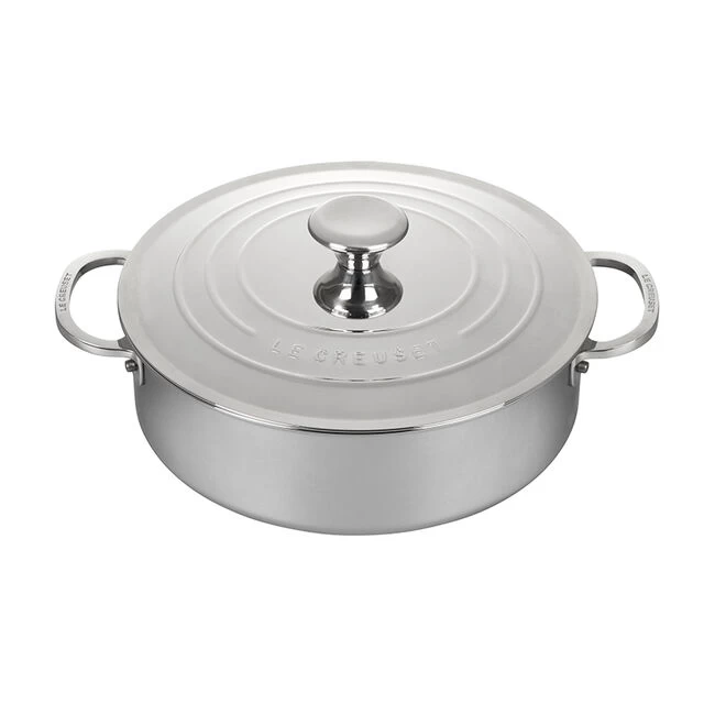 Le Creuset Stainless Steel Rondeau Pan - Image 2
