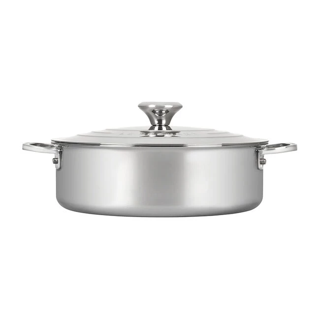 Le Creuset Stainless Steel Rondeau Pan - Image 3