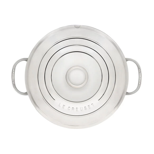 Le Creuset Stainless Steel Rondeau Pan - Image 4