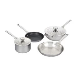Le Creuset Signature Stainless Steel 6-Piece Cookware Set