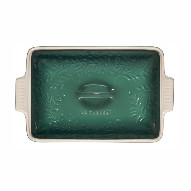 Le Creuset Olive Branch Collection Heritage Rectangular Casserole - Image 7