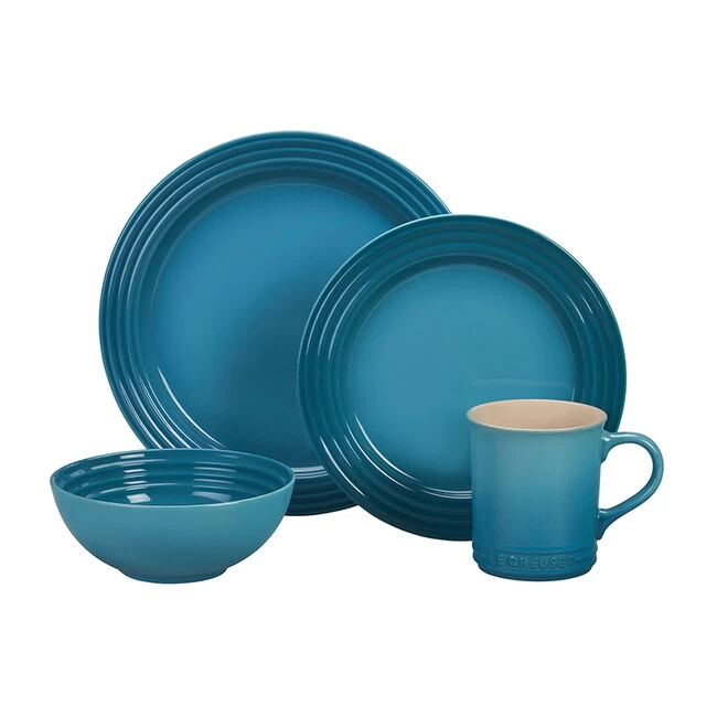 Le Creuset Vancouver 16-Piece Dinnerware Set - Image 4