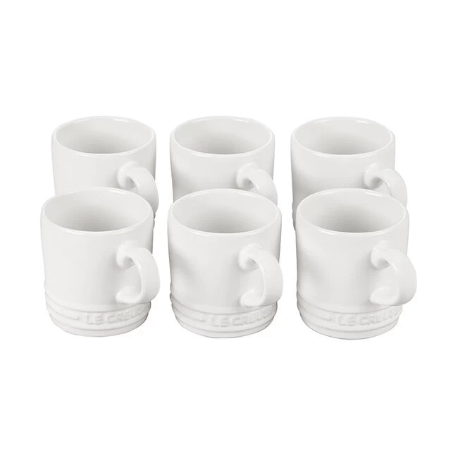 Le Creuset London Espresso Mugs, Set Of 6 - Image 7