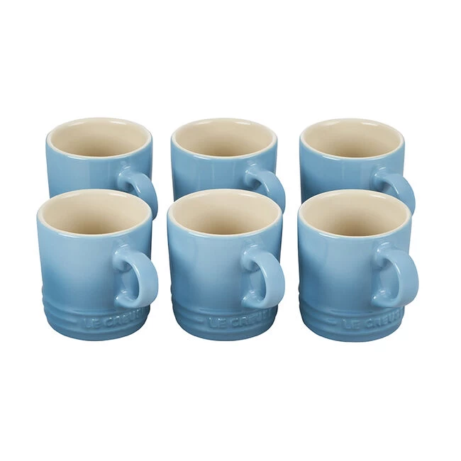 Le Creuset London Espresso Mugs, Set Of 6 - Image 4