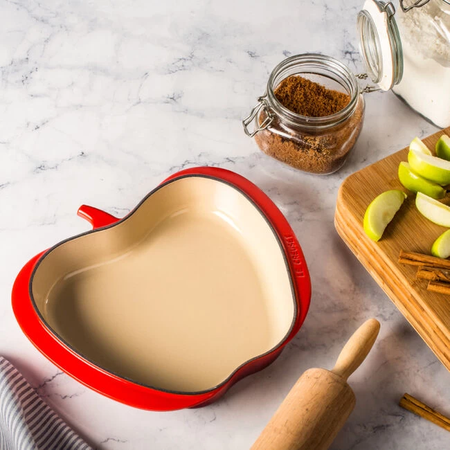 Le Creuset Enameled Cast Iron Apple Baker - Image 2