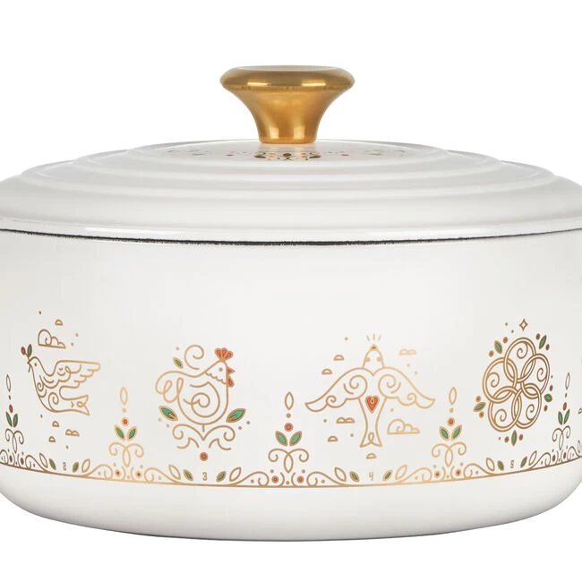 Le Creuset Noël Collection 12 Days Of Christmas Round Dutch Oven - Image 6