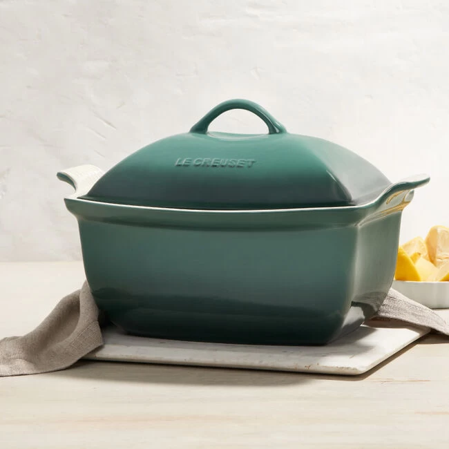Le Creuset Heritage Deep Covered Rectangular Baker - Image 2