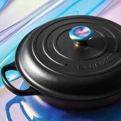 Le Creuset Braiser With Iridescent Knob
