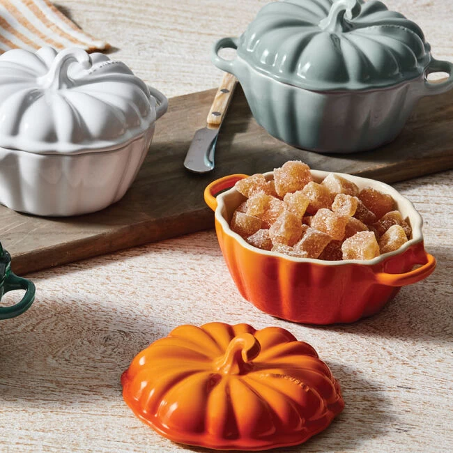 Le Creuset Pumpkin Mini Cocotte - Image 7