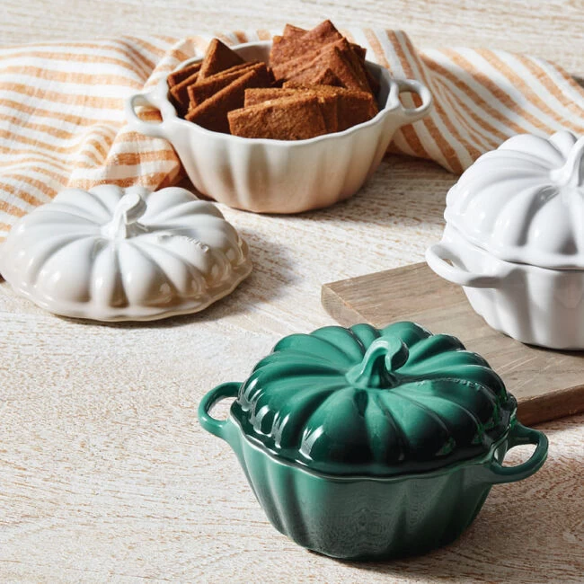 Le Creuset Pumpkin Mini Cocotte - Image 2