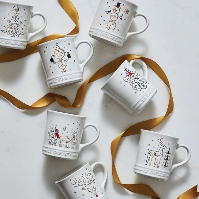 Le Creuset Noël Collection Mug - Image 2
