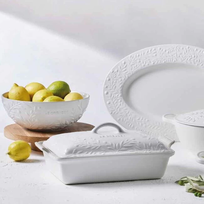 Le Creuset Olive Branch Collection Heritage Rectangular Casserole - Image 6