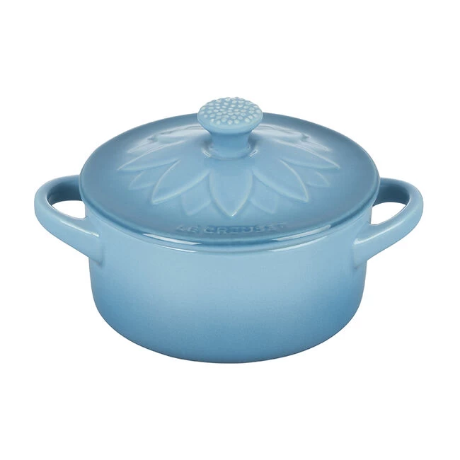 Le Creuset Mini Cocotte With Flower Lid - Image 6