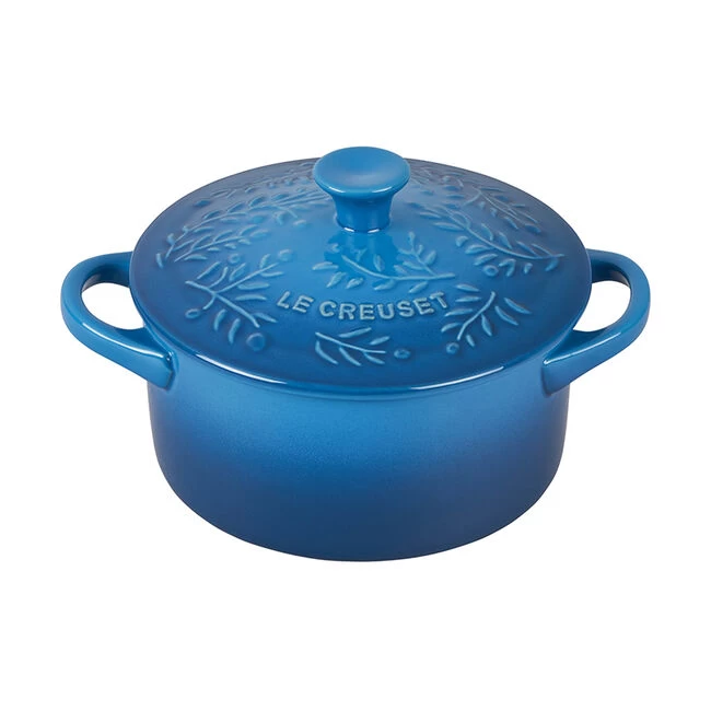 Le Creuset Olive Branch Collection Mini Cocotte - Image 4