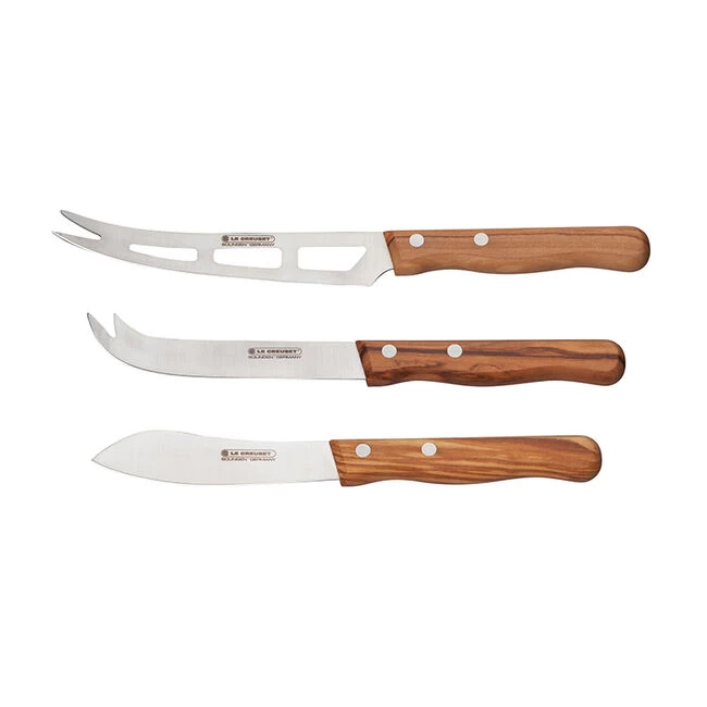 Le Creuset Cheese Knives, Set Of 3 - Image 4