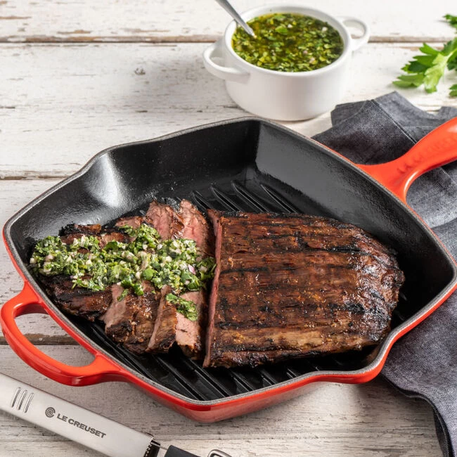 Le Creuset Signature Square Skillet Grill - Image 6