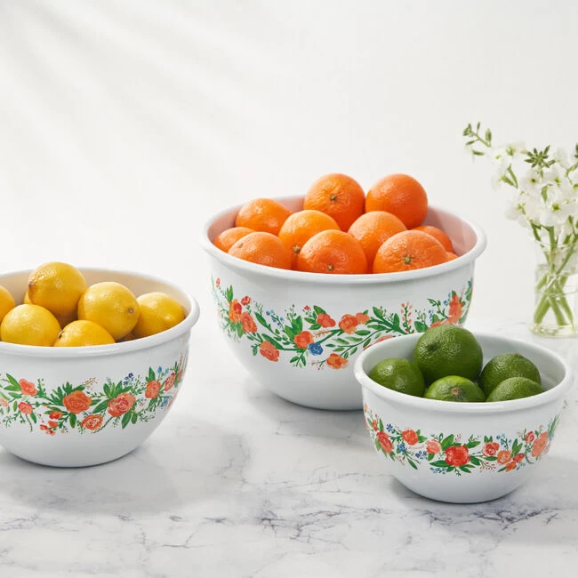 Le Creuset Springtime Serving Bowls, Set Of 3 - Image 2