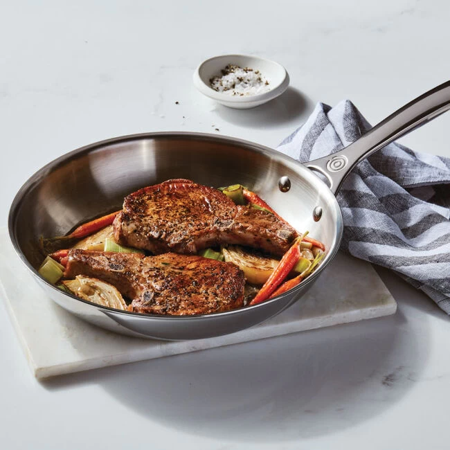 Le Creuset Stainless Steel Fry Pan - Image 3