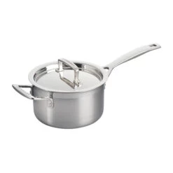 Le Creuset Classic Stainless Steel Saucepan With Lid
