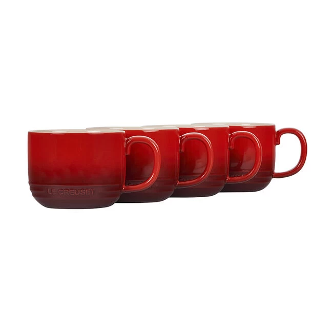 Le Creuset San Francisco Mugs, Set Of 4 - Image 3