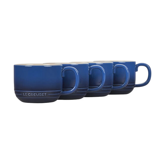 Le Creuset San Francisco Mugs, Set Of 4 - Image 4